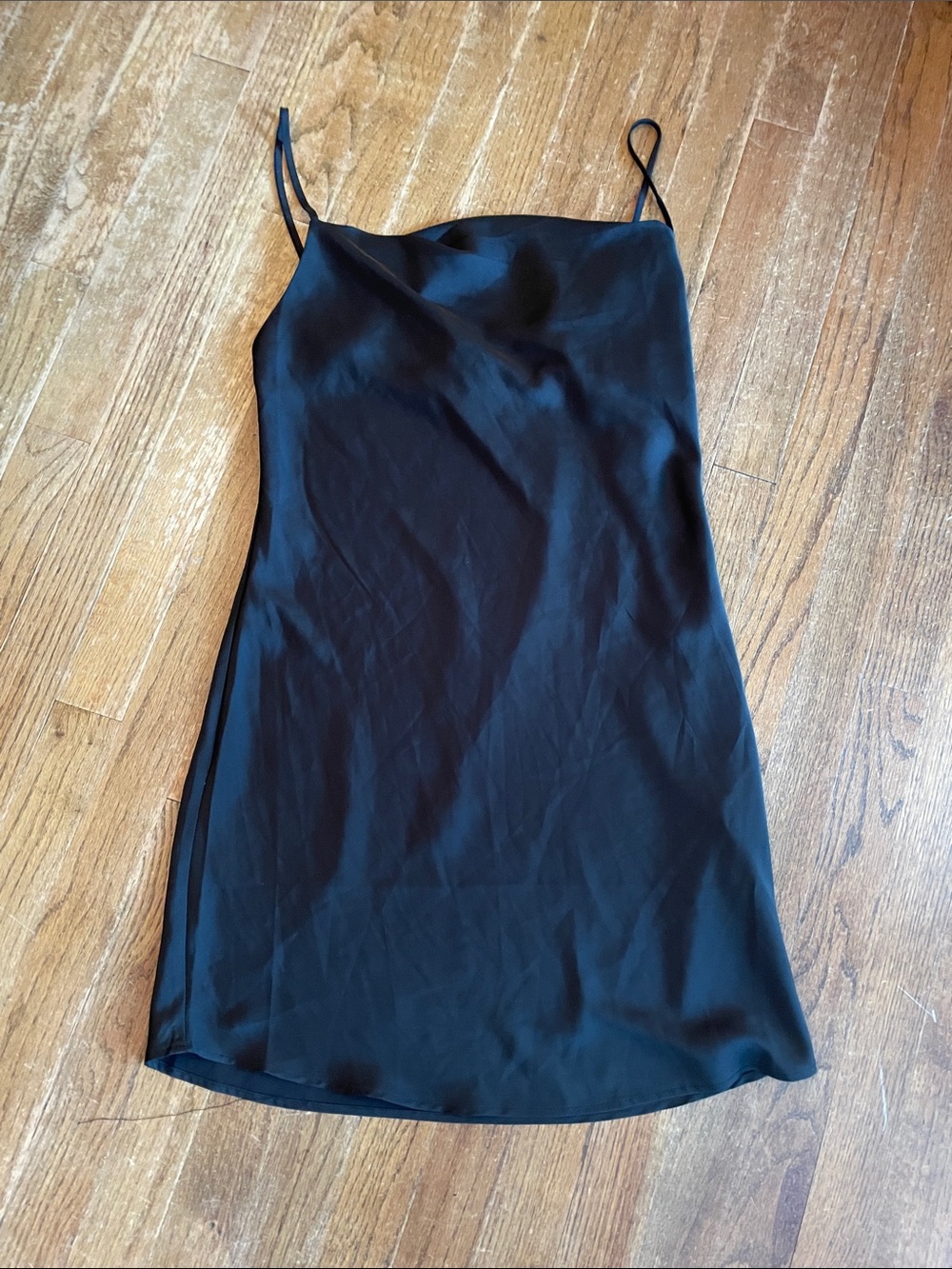 Forever 21 Black Slip Dress